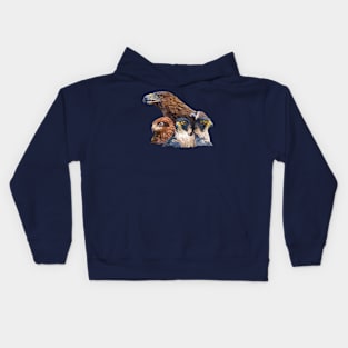 Birds of prey Kids Hoodie